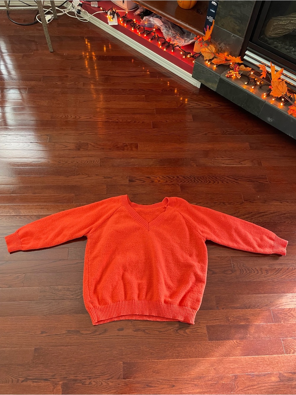 Women’s Shein Comfy Orange Sweater (size Small)